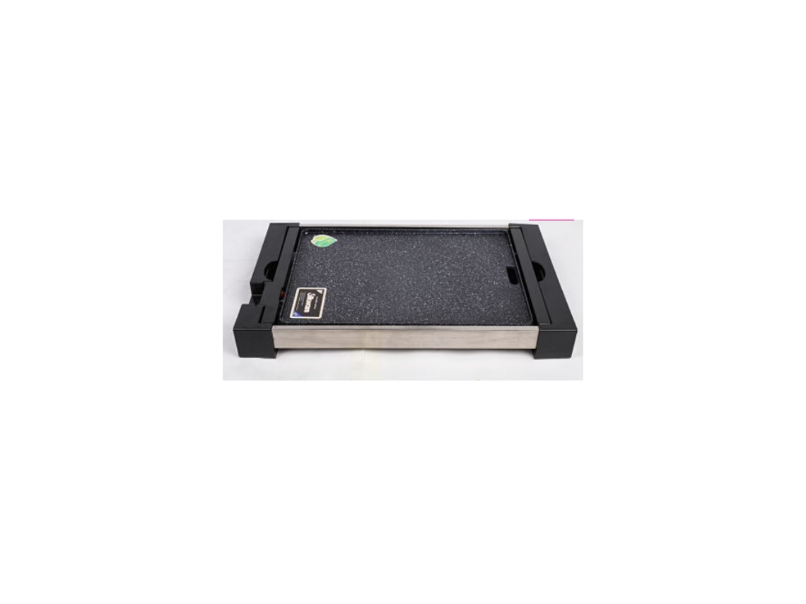 Plancha De Asar Romo 2400w, 40 X 28 Cm Antiadherente