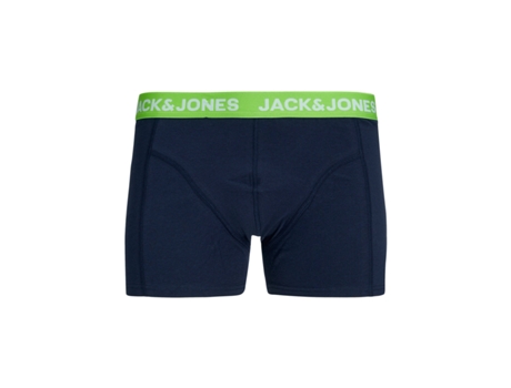 Bóxer de Hombre JACK & JONES Norman Contrast Verde (L)