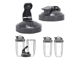 2026-piezas De Repuesto Tapa Flip Para Nutribullet, Compatible Con 600w/900w, Accesorio Tapa Portátil Para Licuadora