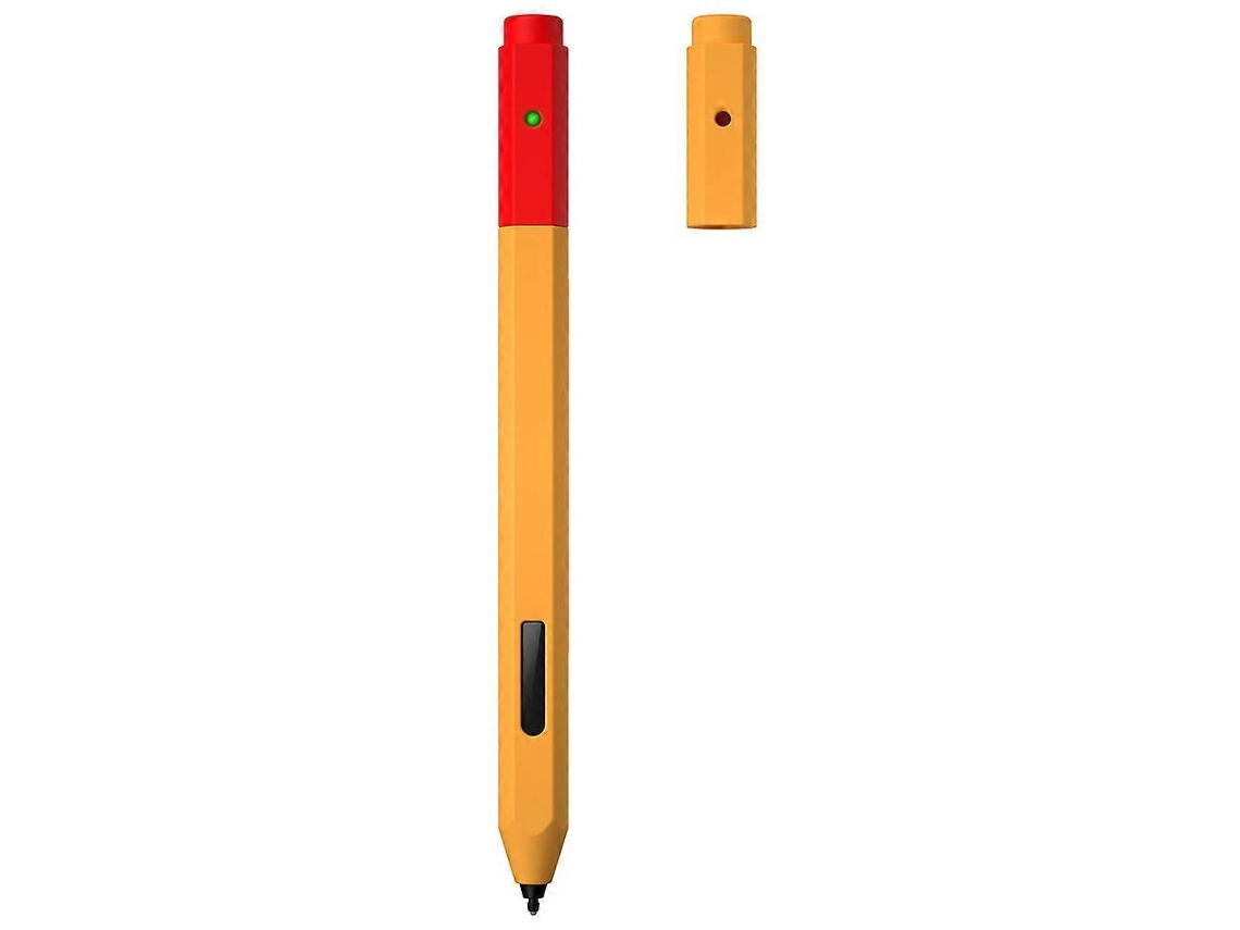 Comprar funda protectora de silicona líquida a prueba de polvo para Microsoft Surface Pen, color naranja Chennnls