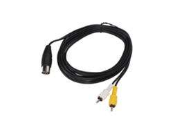 Cable Convertidor Profesional De 3 M/9,8 Pies, Din De 8 Pines Macho A 2 Rca Macho, Para Equipos De Audio Antiguos.