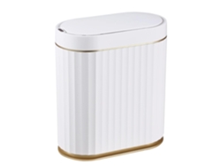 Cubo De Basura Automático De 8 Litros Con Sensor, Diseño Delgado Y Tapa.