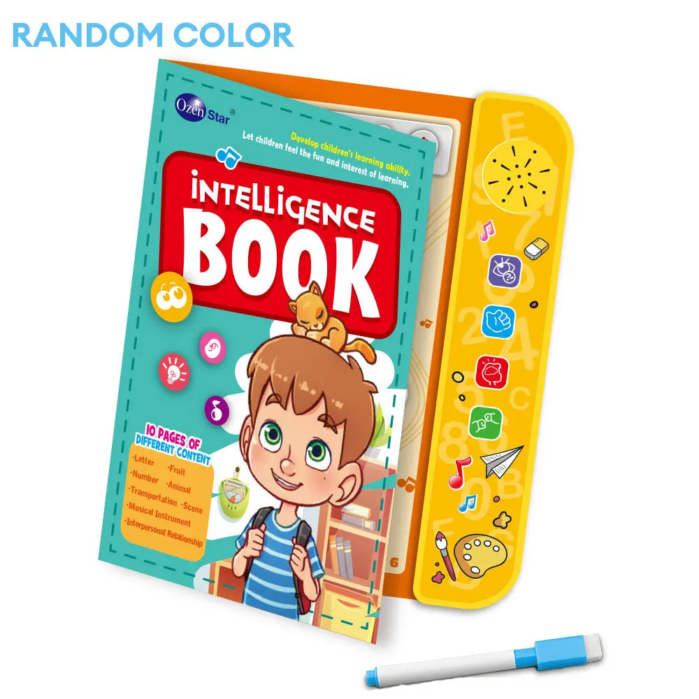 Libros Interactivos De Aprendizaje Electrónico Con Lápiz Óptico, Audiolibros Infantiles Con Múltiples Temáticas.