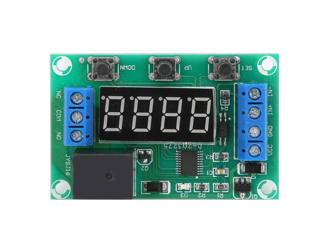 Módulo De Relé Temporizado Yx-sj13, 20 A, 31 Modos, Retardo De Control Automático, 5 V