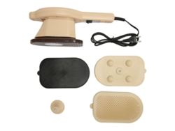 Massageador Elétrico Portátil Com 3 Cabeças De Massagem E Aquecimento Para Corpo Eu Plug 220v