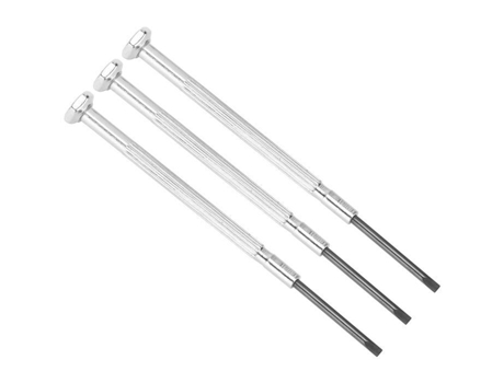 Accesorios para instrumentos musicales Mini destornillador de metal para saxofón 3 piezas para accesorios para instrumentos de saxofón