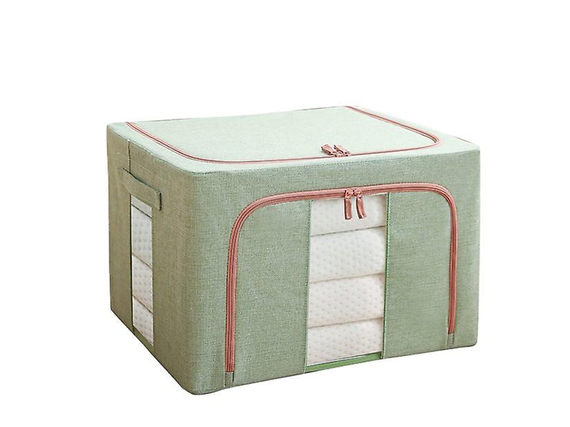 Bolsa grande para guardar ropa, plegable, ahorra espacio, material duradero para guardar edredones y ropa.