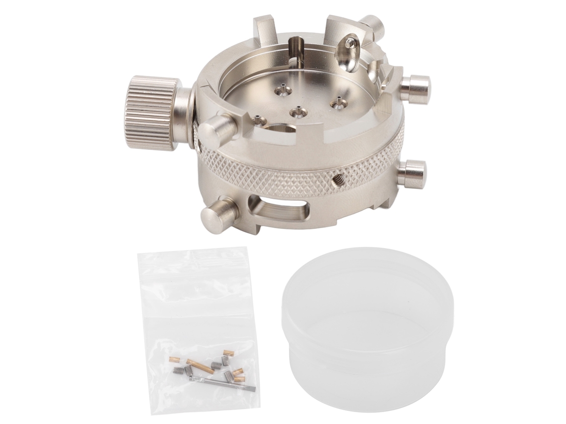Base Estable De Acero Inoxidable Para Movimiento De Reloj 7750 Sw500 Con Herramientas