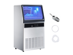 Máquina de hielo independiente Succebuy 59 kg/24 h Capacidad de almacenamiento 15 kg