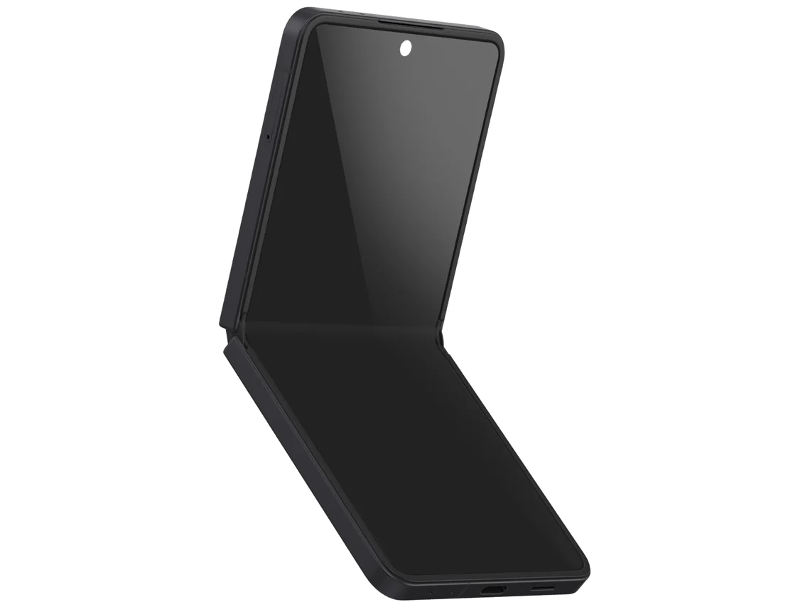 Samsung Original Full Screen Samsung Galaxy Z Flip7 con paquete de servicio de cristal y chasis negro