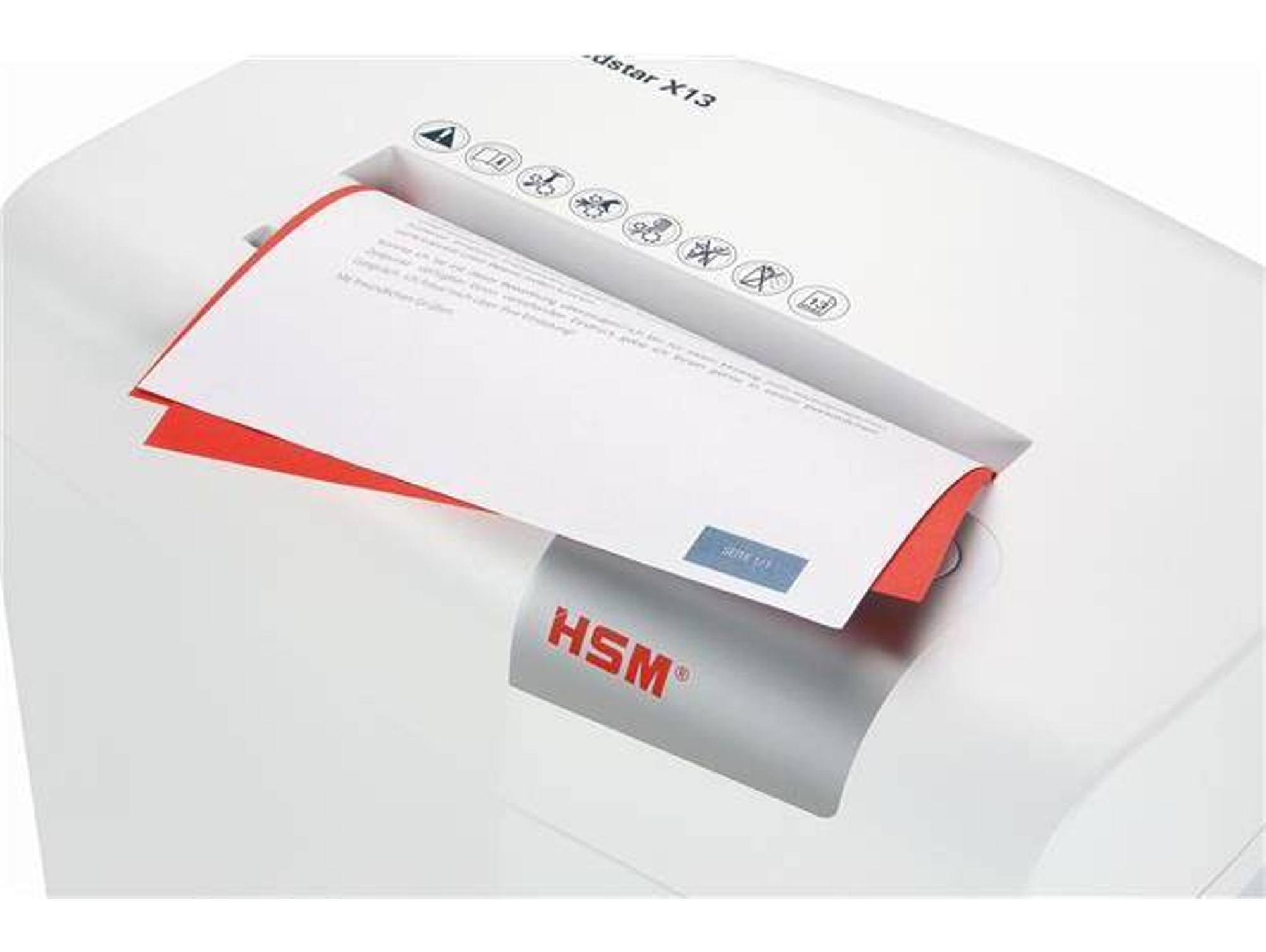 Destructora HSM Shredstar X13 (13 hojas - Capacidad: 23 L)