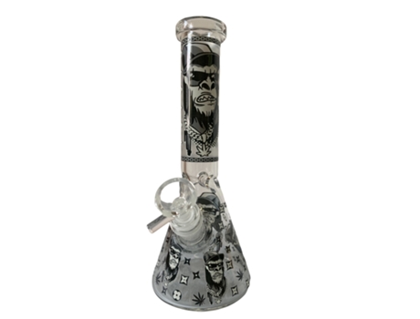 Glass Bong Gorilla Nero 25cm