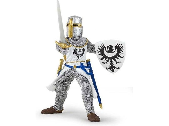 Figura PAPO Cavaleiro Blanco con Espada