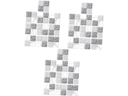 Juego De 3 Pegatinas Decorativas De Pared De Estilo Nórdico Para Azulejos, Fáciles De Despegar Y Pegar.