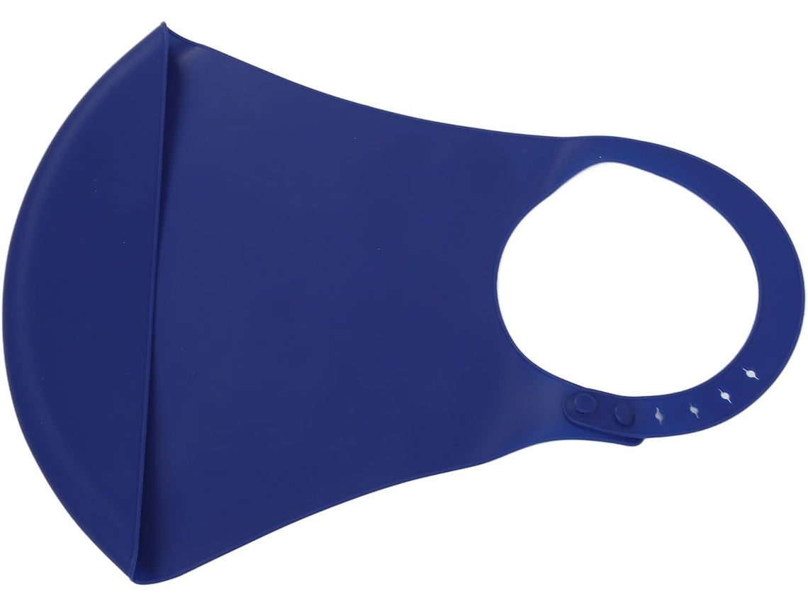Babero De Silicona Para Adultos, Reutilizable, Lavable Y Resistente Al Aceite Con Recogegotas.