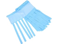 Pulseras De Identificación De Pacientes De Pvc Impermeables, 100 Unidades, Color Azul, Desechables Y Sobre Las Que Se Puede Escribir.