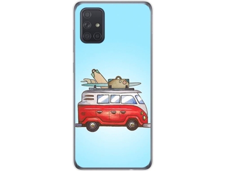 Carcasa Samsung Galaxy A71 TUMUNDOSMARTPHONE Dibujos Multicolor