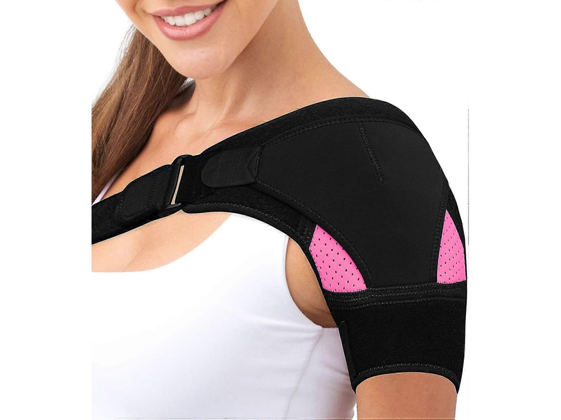 Rebe-faja De Hombro Para Mujer Neopreno Ajustable Doble Soporte Articular Prevención Lesiones Recuperación Deportiva Hombros Artríticos
