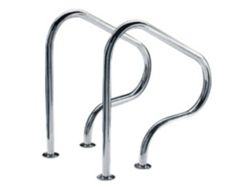 2 barandas establecidas para escaleras ASTRALPOOL