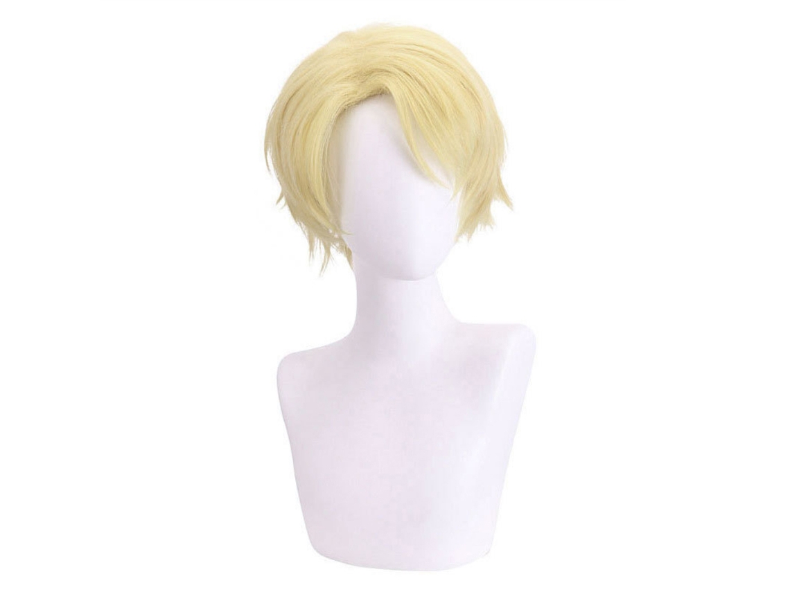 Peluca sintética corta para cosplay de anime y figuras de películas, fiestas, uso diario, para mujeres.