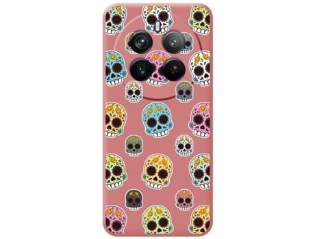 Funda Diseño Catrina para Realme 12 Pro 5G / 12 Pro Plus 5G TUMUNDOSMARTPHONE Silicona Líquida Rosa