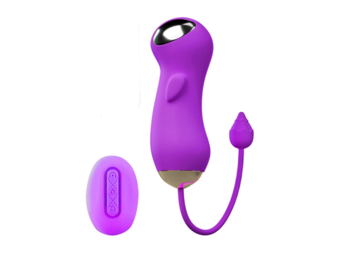 Vibrador Con Control Remoto Yizhood (morado)