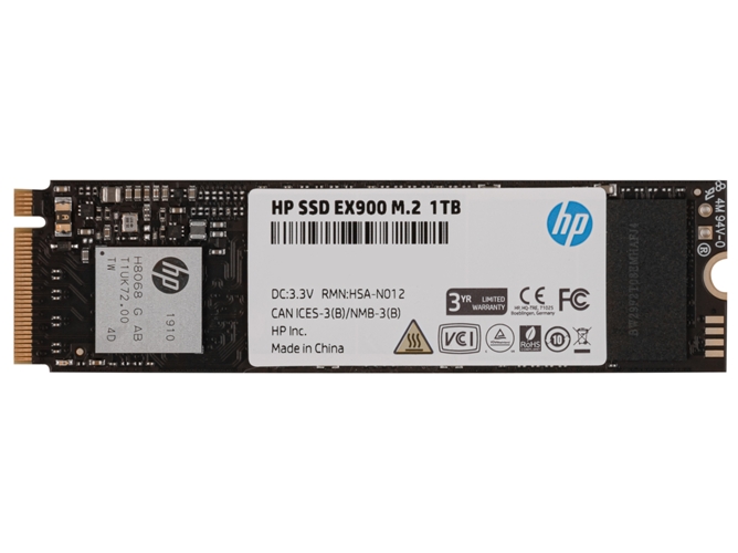 Disco SSD Interno HP EX900 (M.2 - 1 TB)