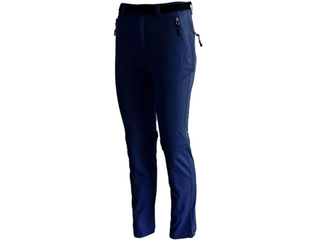 Pantalones para Mujer JOLUVI Soft4desm Azul para Montaña (M)