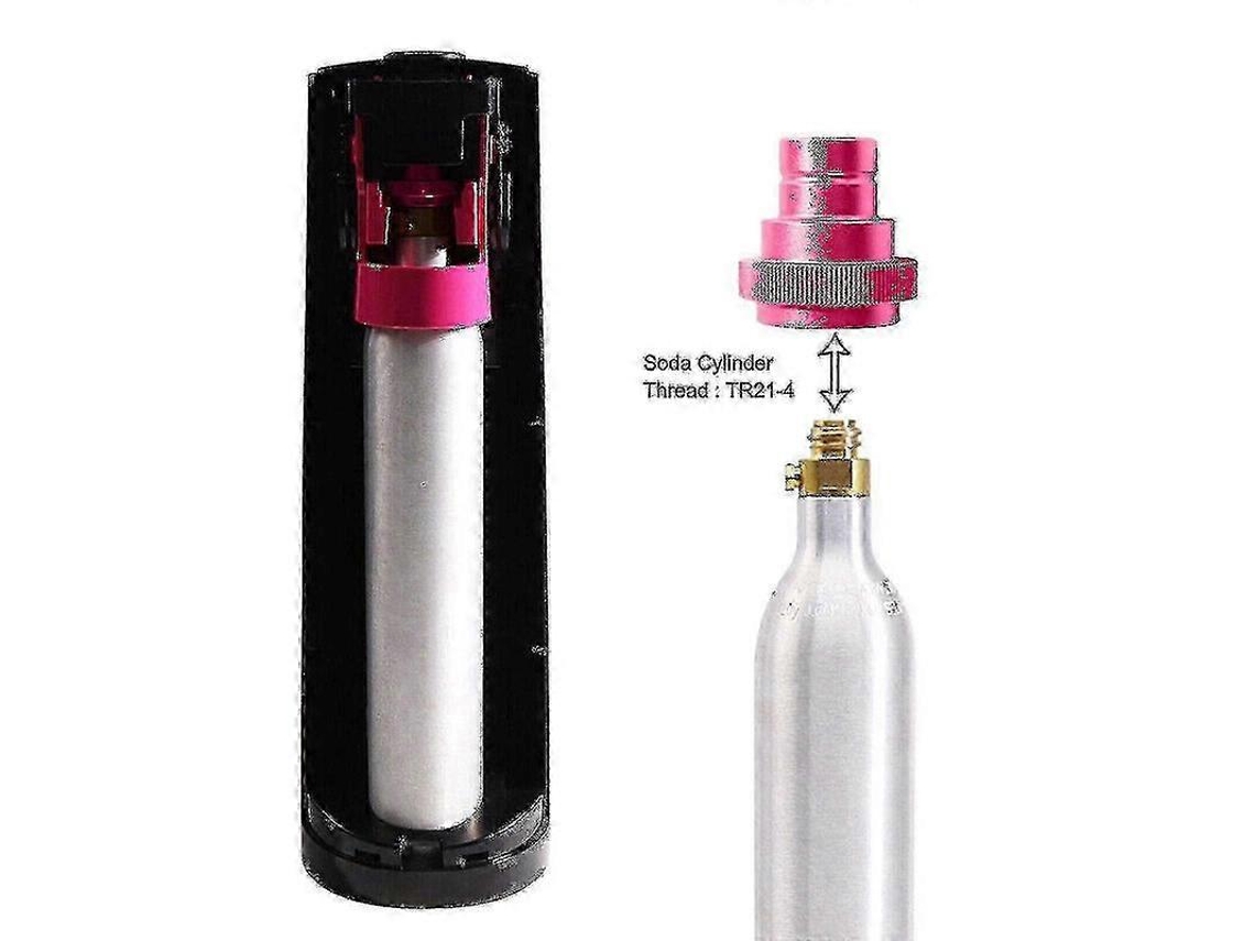 Adaptador de CO2 de conexión rápida compatible con Sodastream Duo Art, Terra, TR21-4 FG05 Water Sprayer