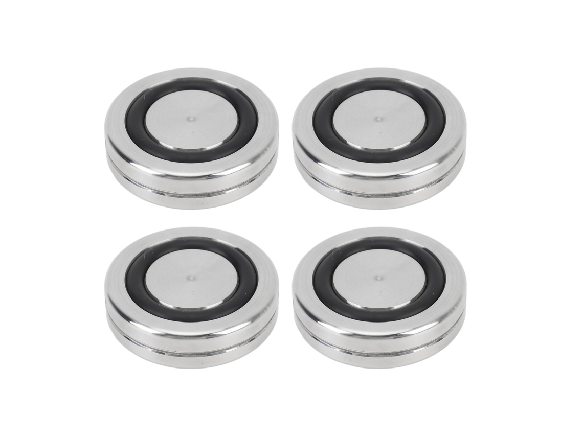4 Soportes Antideslizantes Antivibración Para Altavoces, Bases De Aislamiento Para Subwoofers Y Amplificadores De 15 Mm