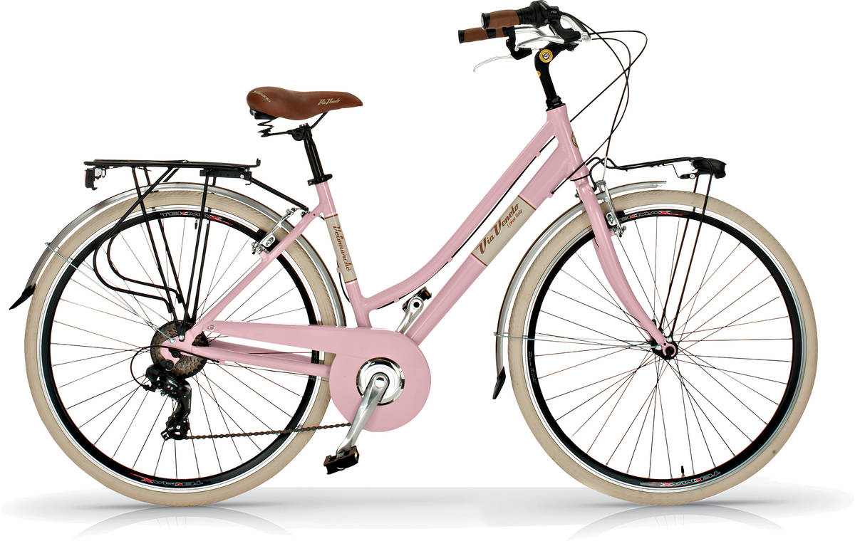 Bicicleta VIA VENETO Vv605Al Rosa (46)