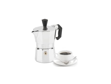 Máquina Café expresso italiana de aluminio 2 tazas coffe maker