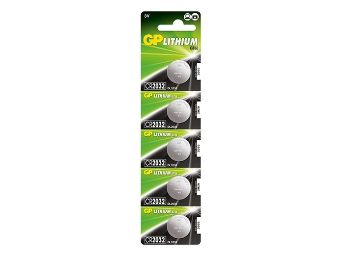 Pilas GP BATTERIES CR2032