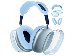 Funda Protectora Para Airpods Max, Tpu Y Silicona Transparente Y Suave, Resistente A Los Arañazos (azul Cielo) Czhhmart