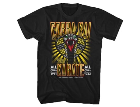 Camiseta ROCKINSTONE Karate Kid Cobra Kai Tatuaje (M)