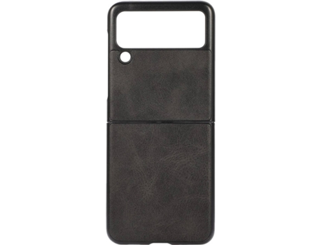 Carcasa Samsung Galaxy Z Flip 3 Tough Leather Negro