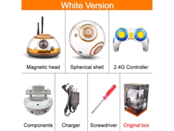 Robot Inteligente Rc 2.4g, Control Remoto, Figura De Acción Con Sonido, Coche Eléctrico Para Niños, Juguete Educativo Aeuzwr