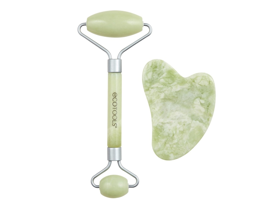 Tratamiento Antiedad para Rostro y Cuello Ecotools Jade Set 2 Piezas