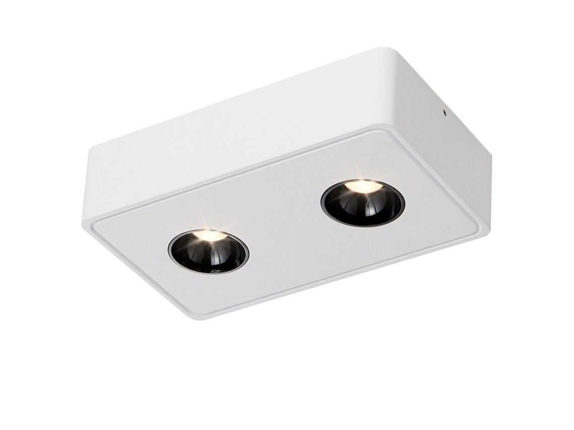 2 Focos de Techo Ekig Blanco Cálido 11W Pequeños de Superficie para Cocina Pasillo Dormitorio Comedor NETTLIFE