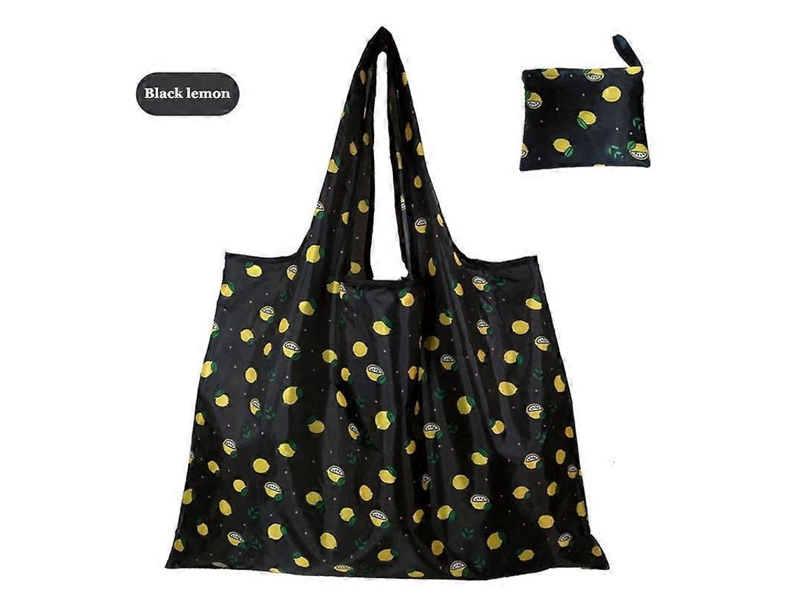 Bolso de hombro grande de tela Oxford gruesa, ecológico, reutilizable, portátil, plegable, bolso de compras para mujer. GOKOCO