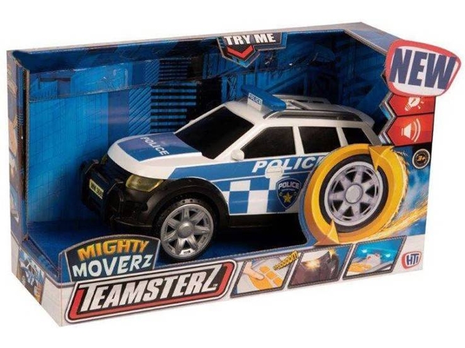 Coche CYP de Policía con Luz y Sonidos Teamsterz (32 x 13 x 19 cm)