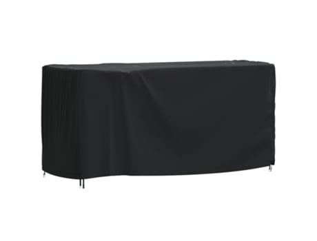 Cubierta Para Muebles De Jardín VIDAXL Negro Poliéster (180x70x90 cm)