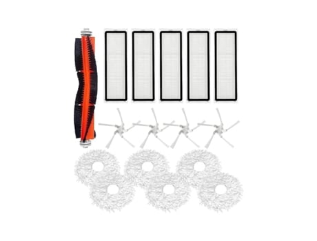 Accesorio Aspiradoras Compatibilidad Universal Fregona Filtro Lateral Cepillo Bot W10 W10Pro Dust