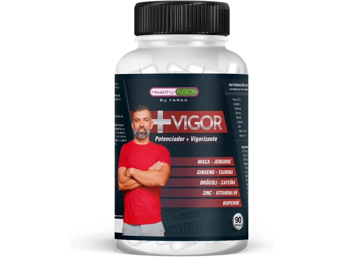 HEALTHY FUSION Poderoso Estimulante Revigorante Energia Força e Vitalidade Energize Seus Relacionamentos Íntimos 90 Você