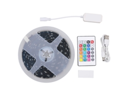 Tira De Luces Led Rgb Impermeable Con Alimentación Usb, Control Remoto Y Wifi Para Fiestas, Bares Sa
