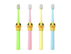 4 piezas cepillo de dientes de cerdas suaves de dibujos animados para niños ALLINLESS