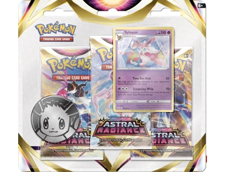 Juego de Cartas POKEMON PKM Sword & Shield 10 Astral Radiance Blister (Edad Mínima: 6 Años -Nivel de Dificultad: Intermedio)