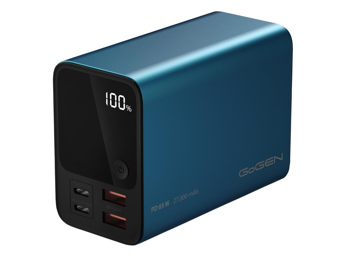 Powerbank Gogen Pb270001bl 27000 Mah 65 W