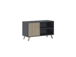 Mueble TV Wind 100 Gris Antracita - Puccini 95 x 56,9 x 39,6 cm
