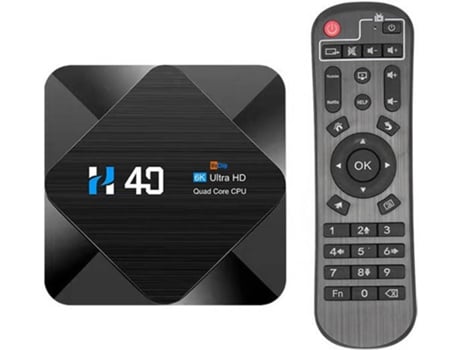 Box Smart TV WECHIP H40 (Android - 4K Ultra HD - 4 GB RAM)